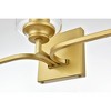 Elegant Lighting Ronnie 3 light Chrome and Clear Bath Sconce - 3 of 4