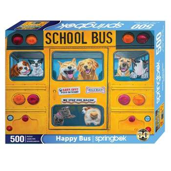 Springbok Happy Bus 500pc Jigsaw Puzzle