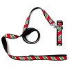 The Worthy Dog Holiday Stripe Dog Collar - 2 of 3