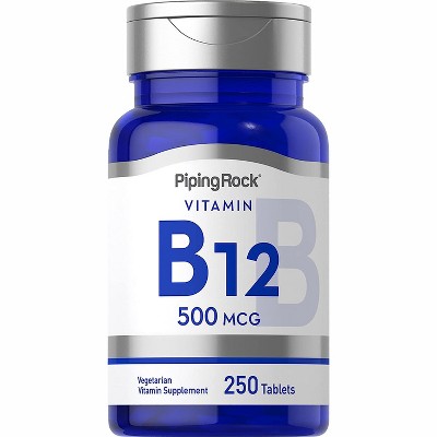 Piping Rock Methylcobalamin B-12 (sublingual) 1000 Mcg | 120 Fast ...