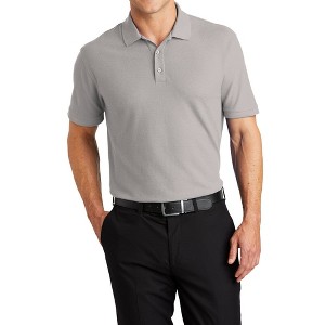 Mafoose Men's Short Sleeve Core Classic Pique Polo Shirt for Everyday Wear - 1 of 4