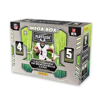 2022 Panini NFL Playbook Football Trading Card Mega Box
