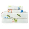 Pointehaven 180 GSM Brushed Cotton Printed Soft Flannel Deep Pocket Oversized Sheet Set - 3 of 4