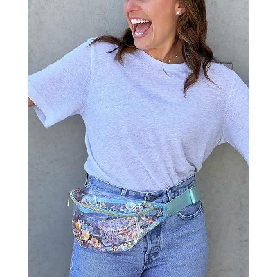 Packed Party Belt Bag, Fashionable Designer Fanny Pack For Women, Nylon Bum Bag With Adjustable Strap and Small Pouch, Great For Workouts, Traveling, — фото 3