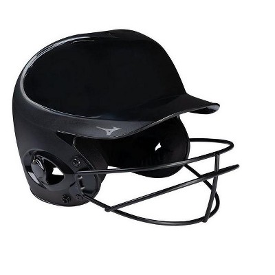 Mizuno Mvp Series Solid Batting Helmet With Fastpitch Softball Mask
