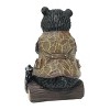 Transpac Resin 4.5 in. Multicolor Spring Bear with Fire Fig - 3 of 4