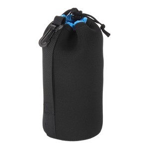 Unique Bargains Waterproof Shockproof Wear-resistant Neoprene Lens Case Black&Blue - 1 of 3