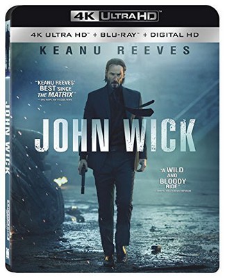 JOHN WICK, Starring Keanu Reeves, Hits Digital Jan 13 and Blu-ray Feb 3.  Here Are Box Art And Product Details