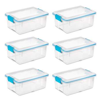 Tribello Clear Plastic Storage Bins with Lids Stackable Storage Bins (15  Quart) - Yahoo Shopping