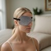 Unique Bargains Soft Adjustment Buckle 3D Sleep Mask 1 Pc - 2 of 4