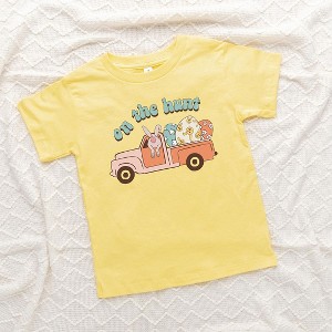 The Juniper Shop On The Hunt Truck Eggs Toddler Short Sleeve Tee - 1 of 2