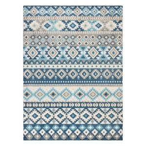 TOWN & COUNTRY EVERYDAY Dahlia Southwestern Stripe Indoor Outdoor Area Rug - 1 of 4