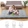Floor Mattress Japanese Futon Mattress Sleeping Pad Roll Up Sleeping Mattress Portable for Guest Room RV Travel - 4 of 4