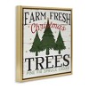 Stupell Industries Farm Fresh Christmas Trees, 25" x 25" - 3 of 4