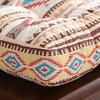 Greenland Home Fashions Phoenix Tan Chair Pad, 18"x18"x2", Tufted Cushion for Dining or Accent Chairs, Soft & Durable Seating - 3 of 4