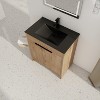 GDFStudio Sherry Freestanding Bathroom Vanity with Metal handles, Adjustable Shelf and Soft-Close Cabinet Doors - 2 of 4