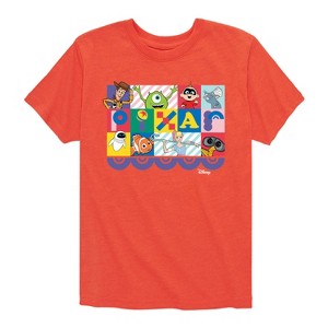 Boys' - Disney - Pixar Block Short Sleeve Graphic T-Shirt - 1 of 4
