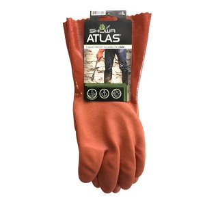 Atlas Unisex Indoor/Outdoor Chemical Gloves Orange L 1 pair - 1 of 1