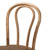 2pc Dacian Woven Rattan & Beech Wood Dining Chair Set - Baxton Studio: No Assembly, Polyester Upholstery - 4 of 4