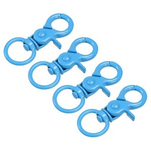 Unique Bargains DIY Craft Key Organization Lobster Claw Lanyard Swivel Clasps 4 Pcs - 1 of 4