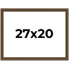 PosterPalooza | Sculpted Gold Picture Frame - UV Acrylic, Backing Board, Hanging Hardware Included - 2 of 4