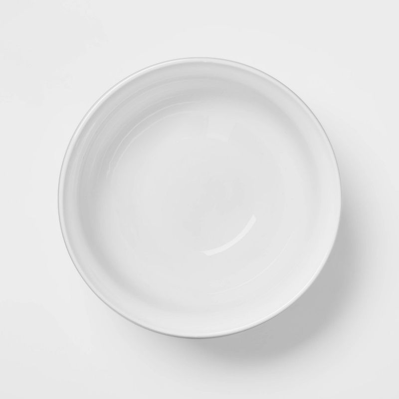 Round Serving Bowl 88oz Porcelain White - Threshold&#8482;, 3 of 6