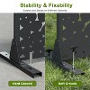Dovelina Metal Outdoor Privacy Screen Freestanding Garden Privacy Screen - 2 of 4