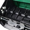 SEVOBAL Wheelbarrows and Lawn Carts 2-in-1 Lawn Dethatcher and Scarifier with Wheelbarrow Cart and 58QT Bag, Green, 44.5"*23.6"*40.9" - 2 of 4