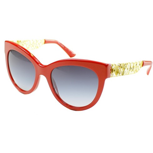 Dolce & Gabbana Women Cat Eye Sunglasses Red 54mm : Target