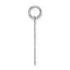 Black Bow Jewelry Sterling Silver, Jersey Collection, Medium Number 15 Pendant - 2 of 4