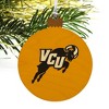 Virginia Commonwealth University Secondary Wood Christmas Tree Holiday Ornament - 4 of 4