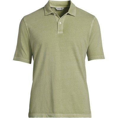 Lands' End Men's Short Sleeve Sun Faded Super T Polo