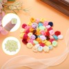 Unique Bargains Polyester Lightweight Smooth Texture Durable Ribbon Roses 100 Pcs - 4 of 4