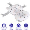 Babyluv "Baby Bath Cushion Pad for Newborn, Infant Bath Supporter Mat, Quick-Dry Floating Pillow for Bathtub" White - 4 of 4