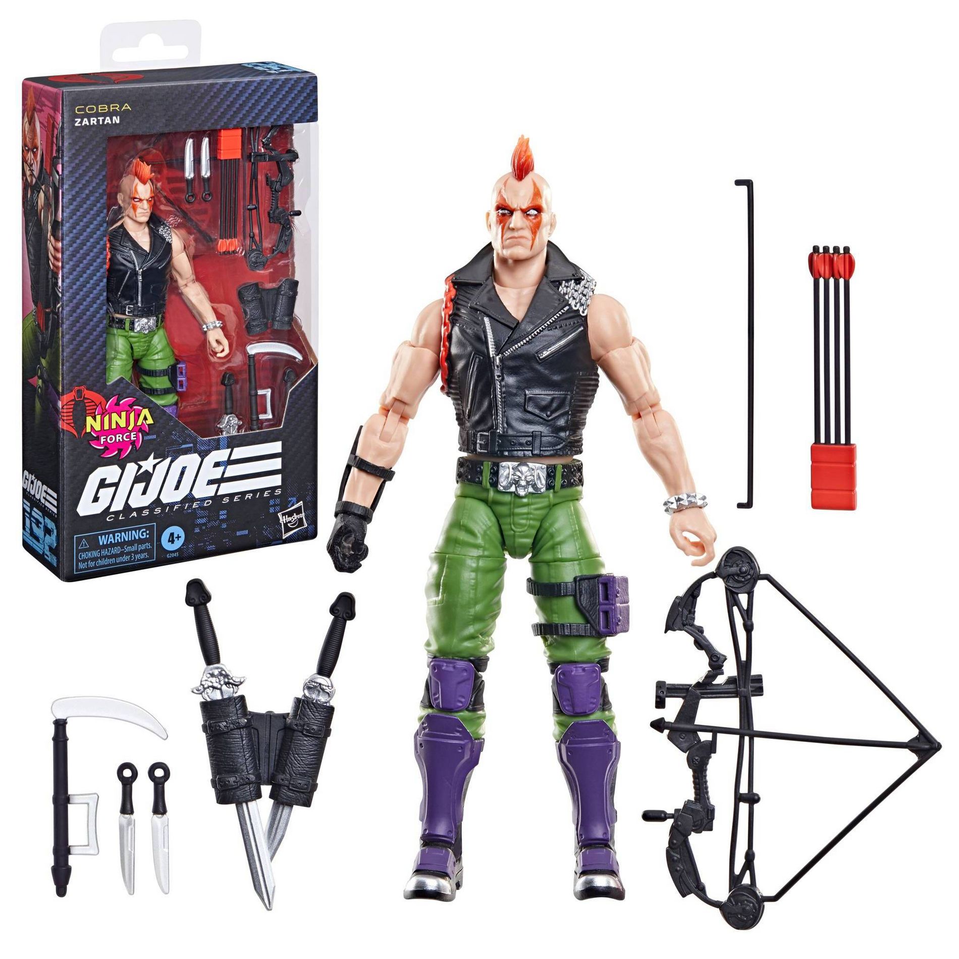 G.I. Joe Classified Series #192, Ninja Force Zartan Action Figure
