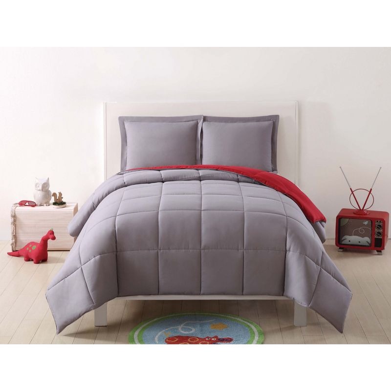 Anytime Solid Comforter Set - My World, 1 of 9