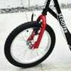 INFURNIC Kick Scooters Youth Scooter with Dual Brakes Adjustable Handlebar and Inflatable Tires, Black, 53.25"*22.75"*34.75" - 3 of 4