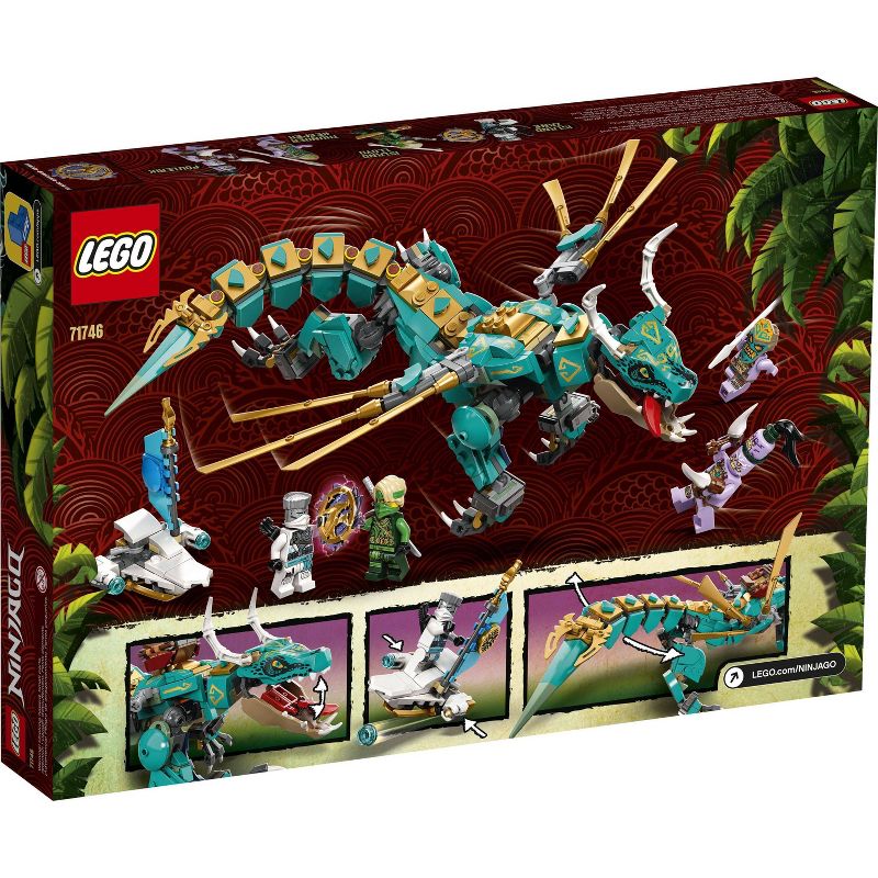 LEGO NINJAGO Jungle Dragon Building Toy 71746, 6 of 11