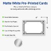 Avery Postcards, 4" x 6", Silver-Metallic Black, Matte, 20ct - 2 of 4