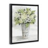 Stupell Industries French Floral Greenery Bouquet Floating Frame Canvas Art - 2 of 4