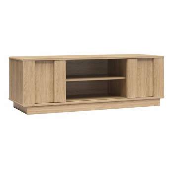 Greenwich TV Stand for TVs up to 65" Light Oak - Mr. Kate