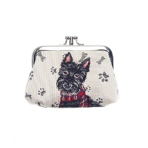 Signare USA Scottie Dog Frame Purse for coins - 1 of 3