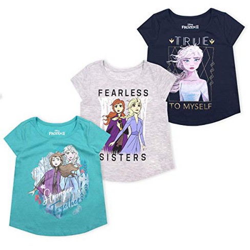 Kids frozen hot sale shirts