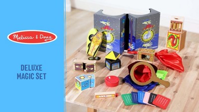 Melissa & Doug Deluxe Solid-Wood Magic Set With 10 Classic Tricks