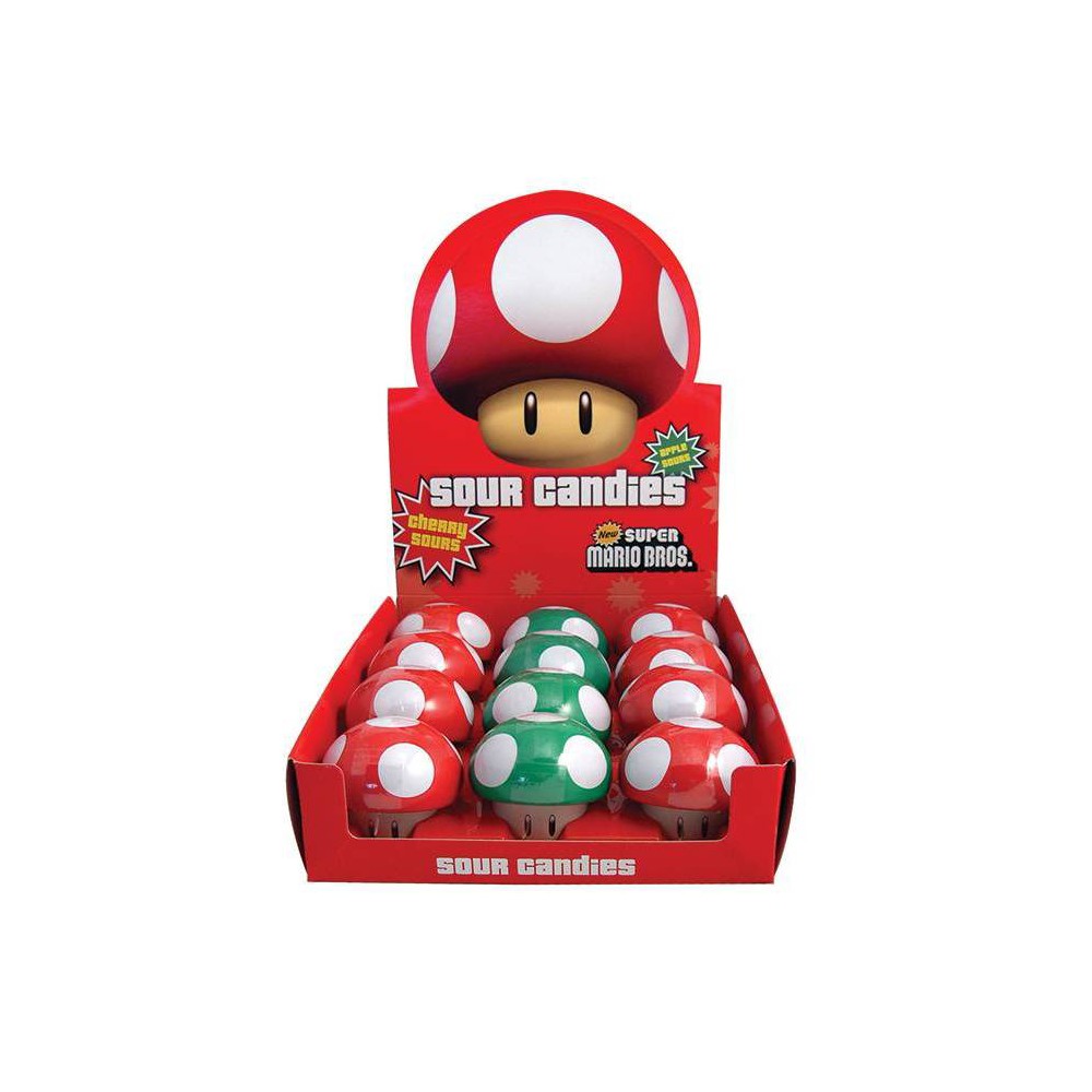 Nintendo Mushroom Tin Candy