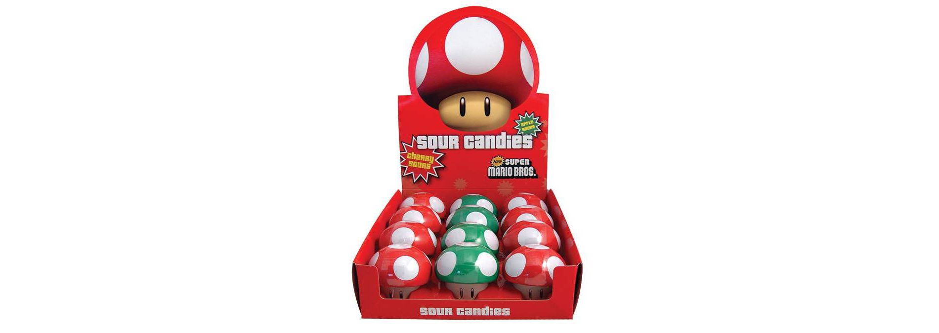 Nintendo Mushroom Tin Candy