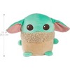 Mattel Star Wars The Mandalorian Cuutopia Plush Figure, 10-inch Grogu Soft Rounded Pillow Doll, Collectible Toy Inspired by the Character - 3 of 4