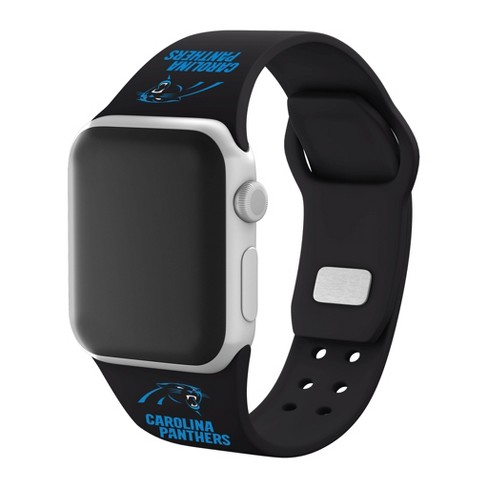 NFL Carolina Panthers Wordmark Apple Watch Band - 42/44/45mm