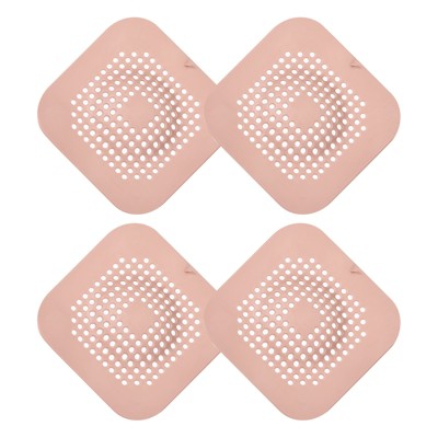 Unique Bargains Convex Anti-Slip Bathroom with Suction Cups Drain Protector