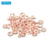Unique Bargains Small Bead Spacers Rondelle Spacer Beads for Jewelry Making Bracelets 200 Pcs - 3 of 4